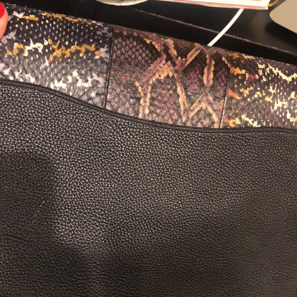 Coach TABBY Snakeskin Shoulder Bag - Picture 8 of 11